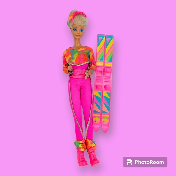 Vintage 1991 Ski Fun Barbie - Picture 1 of 7